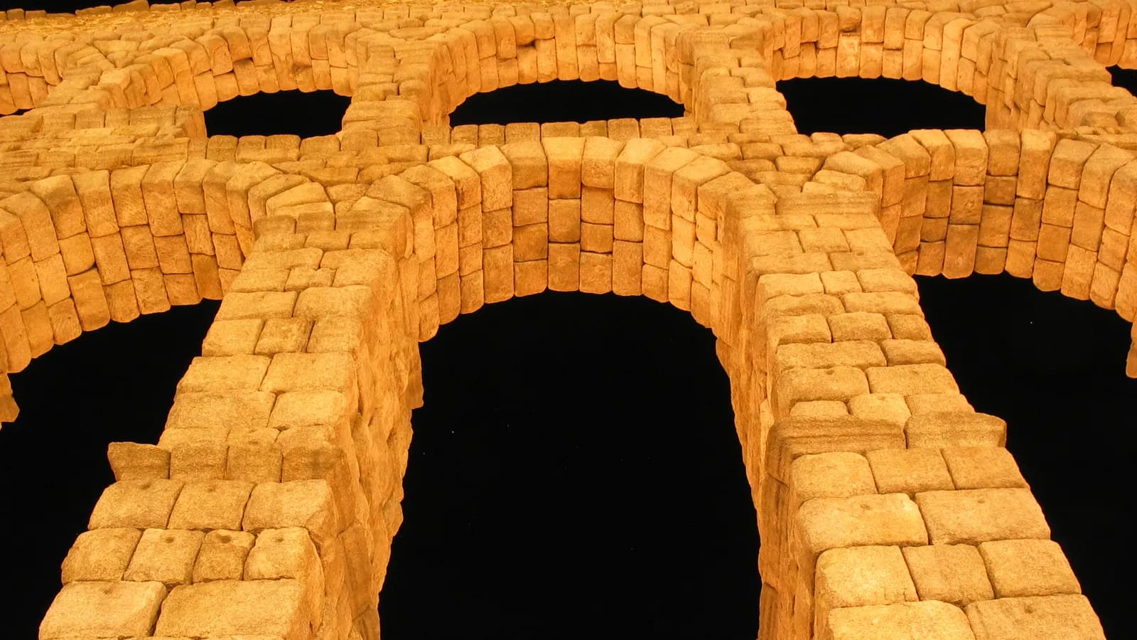El acueducto romano de Segovia